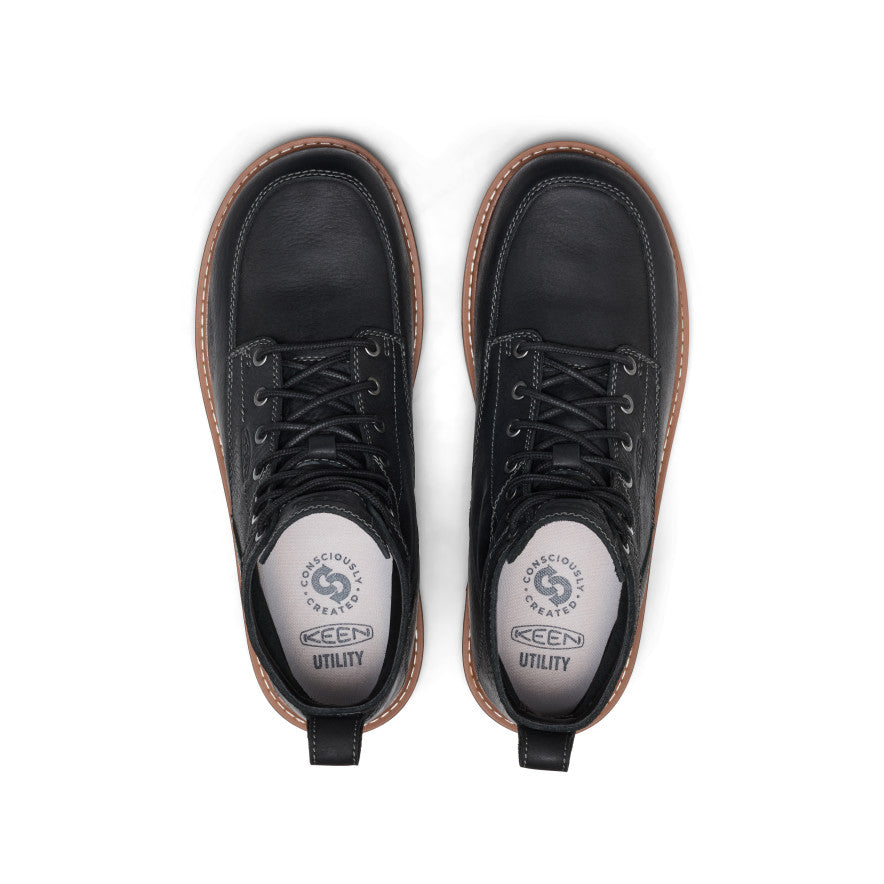 Men's San Jose 6 Boot (Aluminum Toe) | Black/Caramel Cafe - Image 4