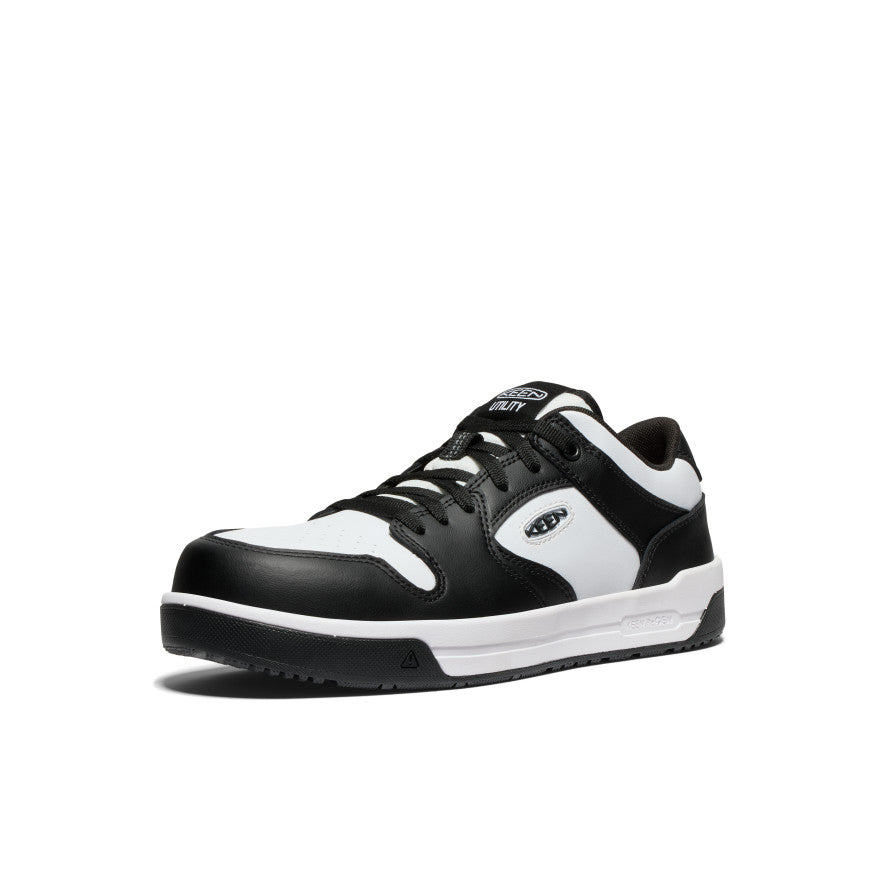 Men's Overton Work Shoe (Carbon Toe) | Star White/Black - Image 3