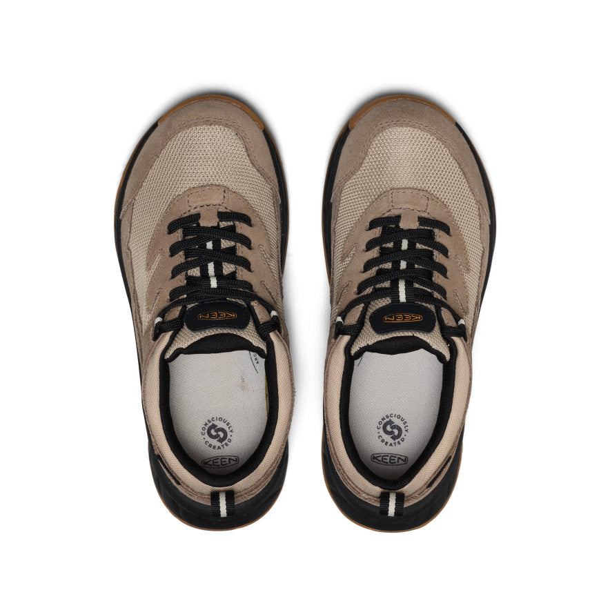 Big Kids' Hightrail Waterproof Hiking Shoe | Brindle/Oak Buff - Image 4