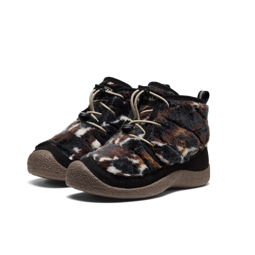 Big Kids' Howser II Waterproof Chukka | Black/Star White - Image 2