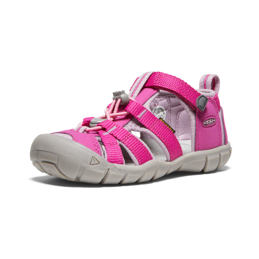 Little Kids' Seacamp II CNX | Very Berry/Dawn Pink - Image 3