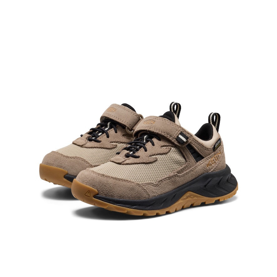 Little Kids' Hightrail Waterproof Hiking Shoe | Brindle/Oak Buff - Image 2