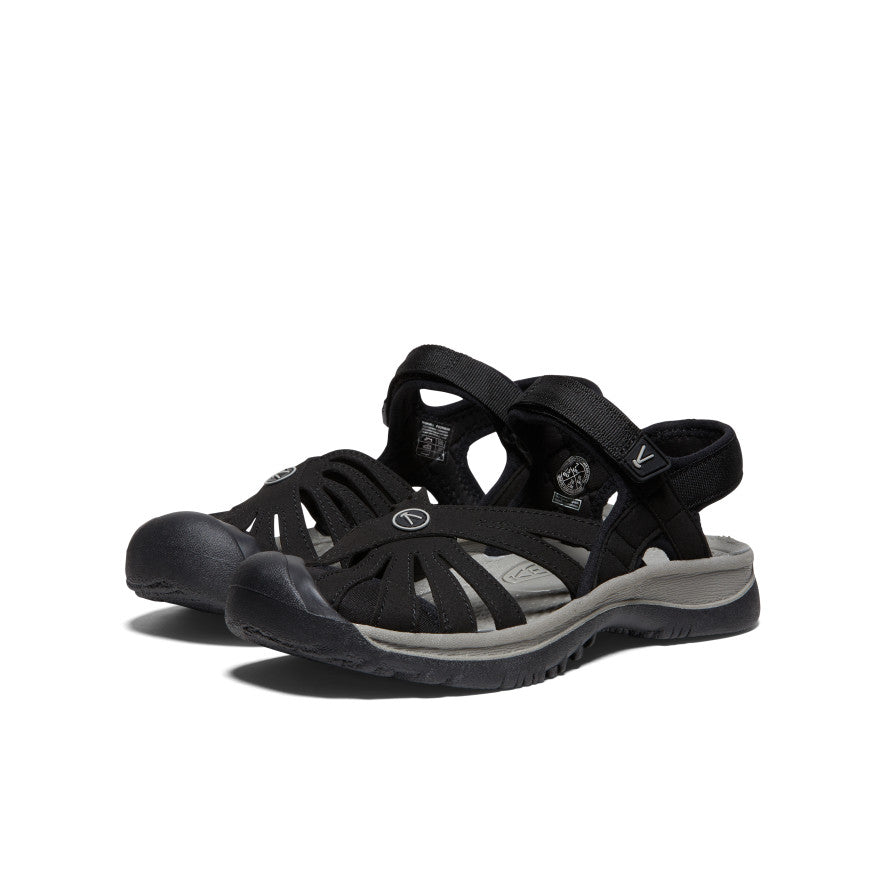 Women's Rose Sandal | Black/Neutral Gray - Image 2