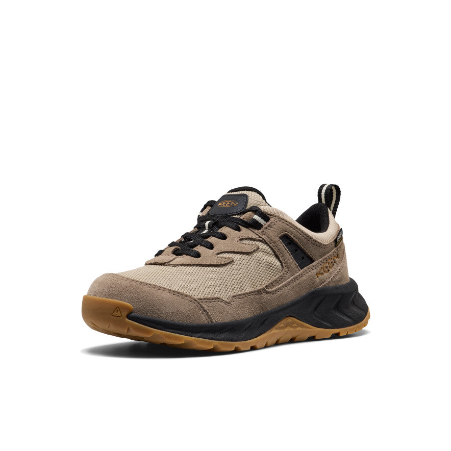 Big Kids' Hightrail Waterproof Hiking Shoe | Brindle/Oak Buff - Image 3