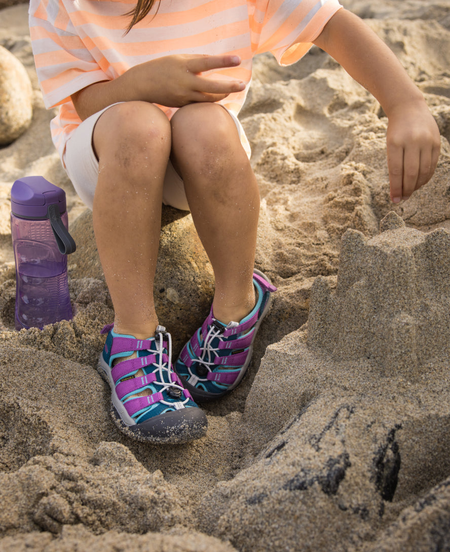 Little Kids' Newport Boundless Sandal | Legion Blue/Willowherb - Image 9