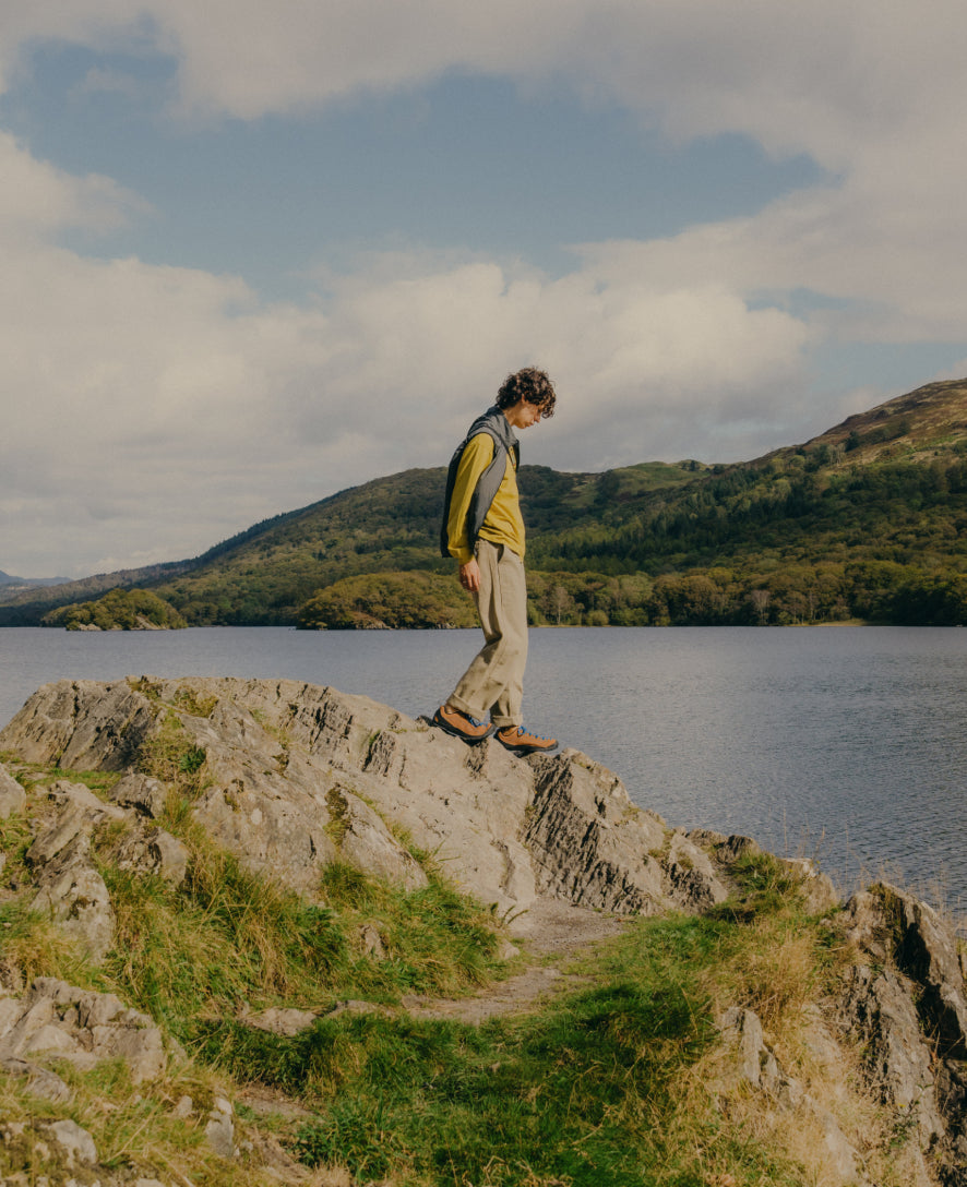 Men's Jasper Sneaker  |  Hairy Black/Black - Image 8
