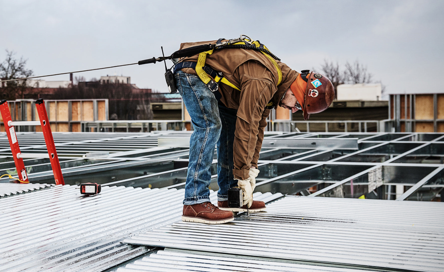 Men's San Jose 6 Boot (Aluminum Toe) | Black/Caramel Cafe - Image 7