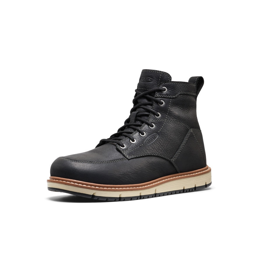Men's San Jose 6 Boot (Aluminum Toe) | Black/Caramel Cafe - Image 3