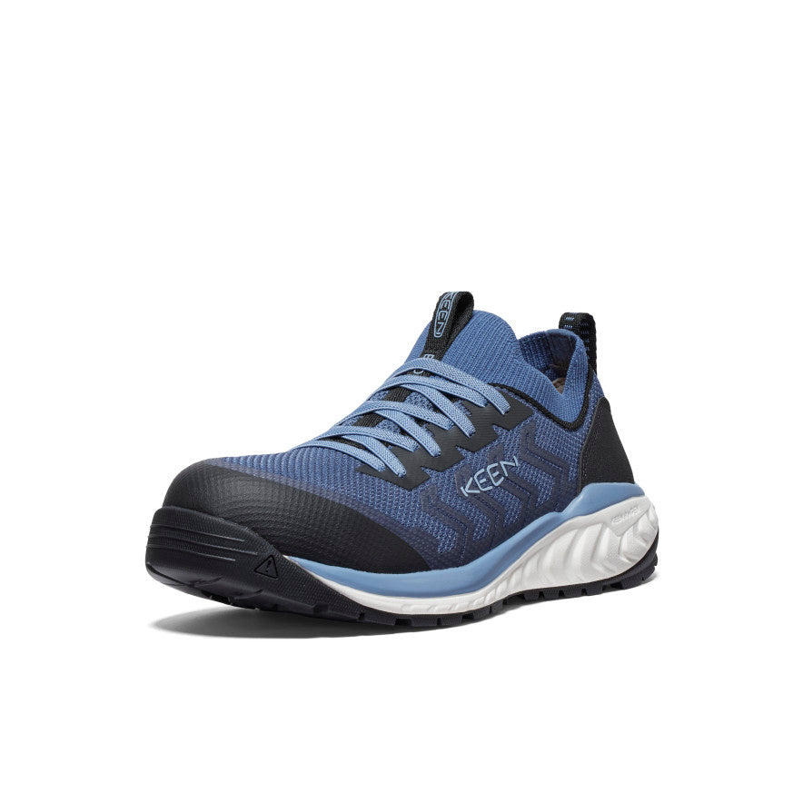 Women's Arvada Shift ESD Work Sneaker (Carbon Toe) | Vintage Indigo/Faded Denim - Image 3