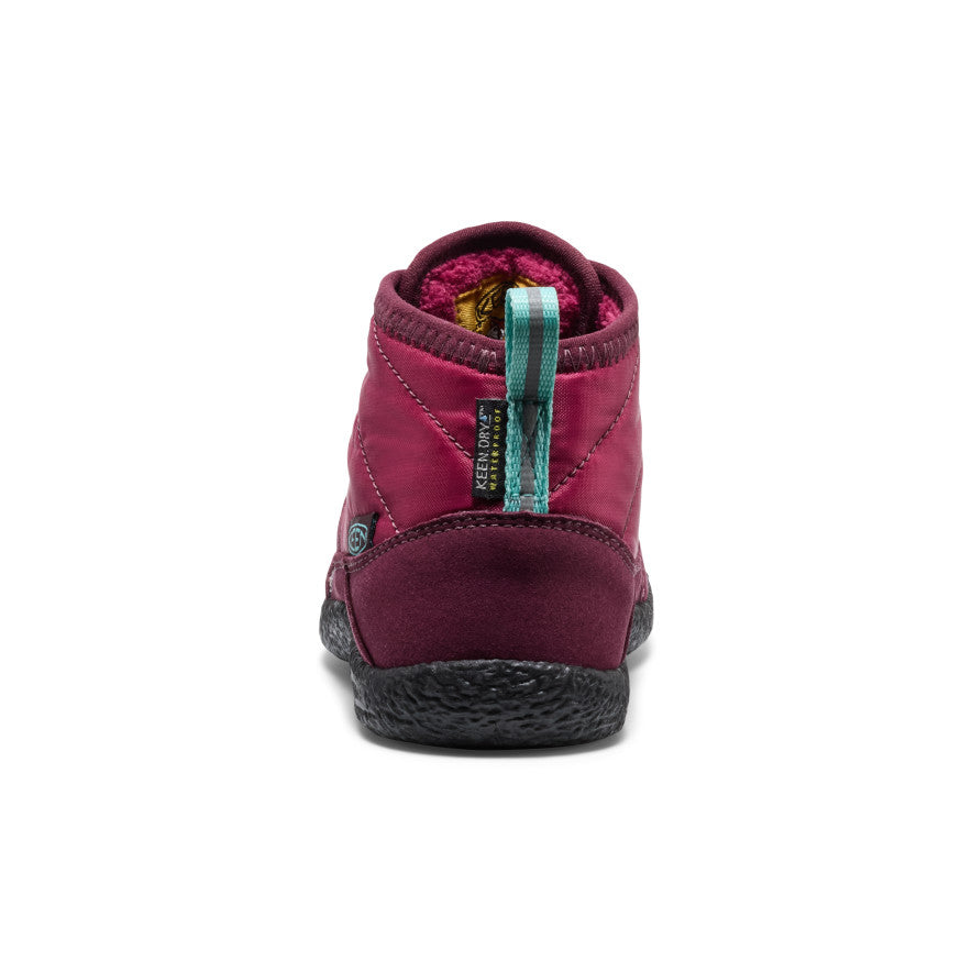 Little Kids' Howser II Waterproof Chukka | Beaujolais/Pool Blue - Image 5